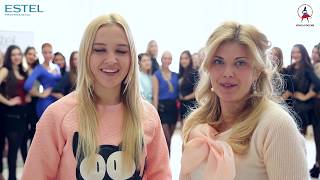 Процедура экранирования от Estel для участниц &quot;Красы Росси 2014&quot; - Видео от Beauty Russia