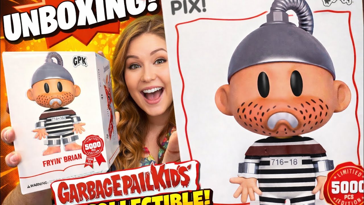 🔥 Thrilljoy GARBAGE PAIL KIDS Pix UNBOXING! 🔥 CHASE?! Maybe?