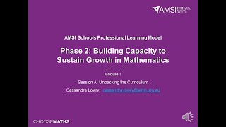 01 PHASE 2 Module 1 Session A  Unpacking the Curriculum