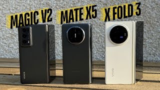 Vivo X Fold 3, Huawei Mate X5, Honor Magic V2 - And the winner is....