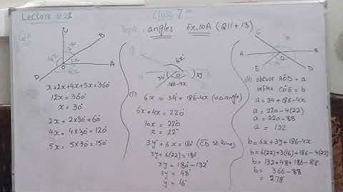 Oxford Mathematics D1, 7th Edition, O Level, Chapter 10, Exercise 10A, Question 11 to Question 13