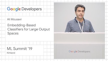 Embedding-based classifiers for large output spaces - Kirkland ML Summit ‘19