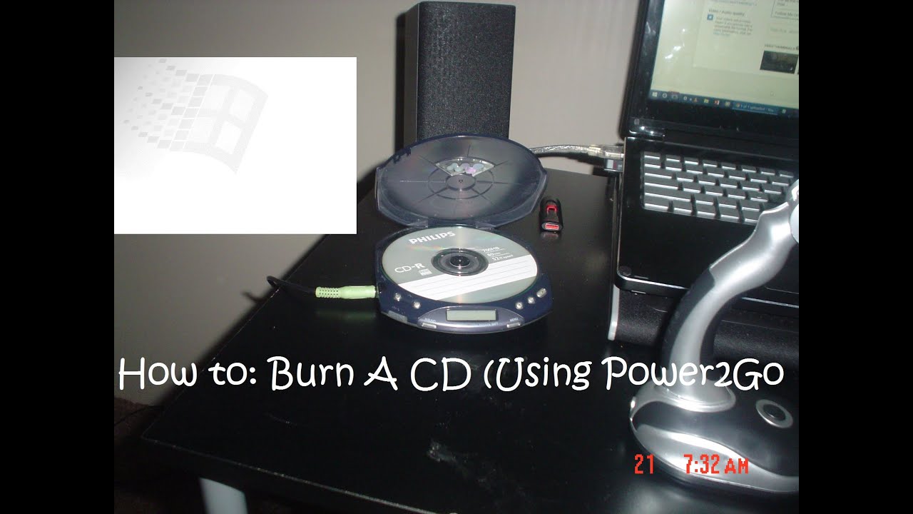 How to: Burn A Compact Disc (Using Power2Go) - YouTube