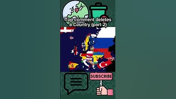 Top comment deletes a Country (part 2) #topcomment #comments #map #mapping #mapper #france