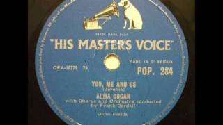 Alma Cogan - You Me And Us ( 1957 ) chords