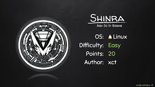 Vulnlab | Shinra: And So It Begins  - SQLi, Command Injection & Hash Cracking