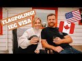 Flagpoling to obtain a Canadian visa. How we did it + tips! IEC  work permit at BC - US border