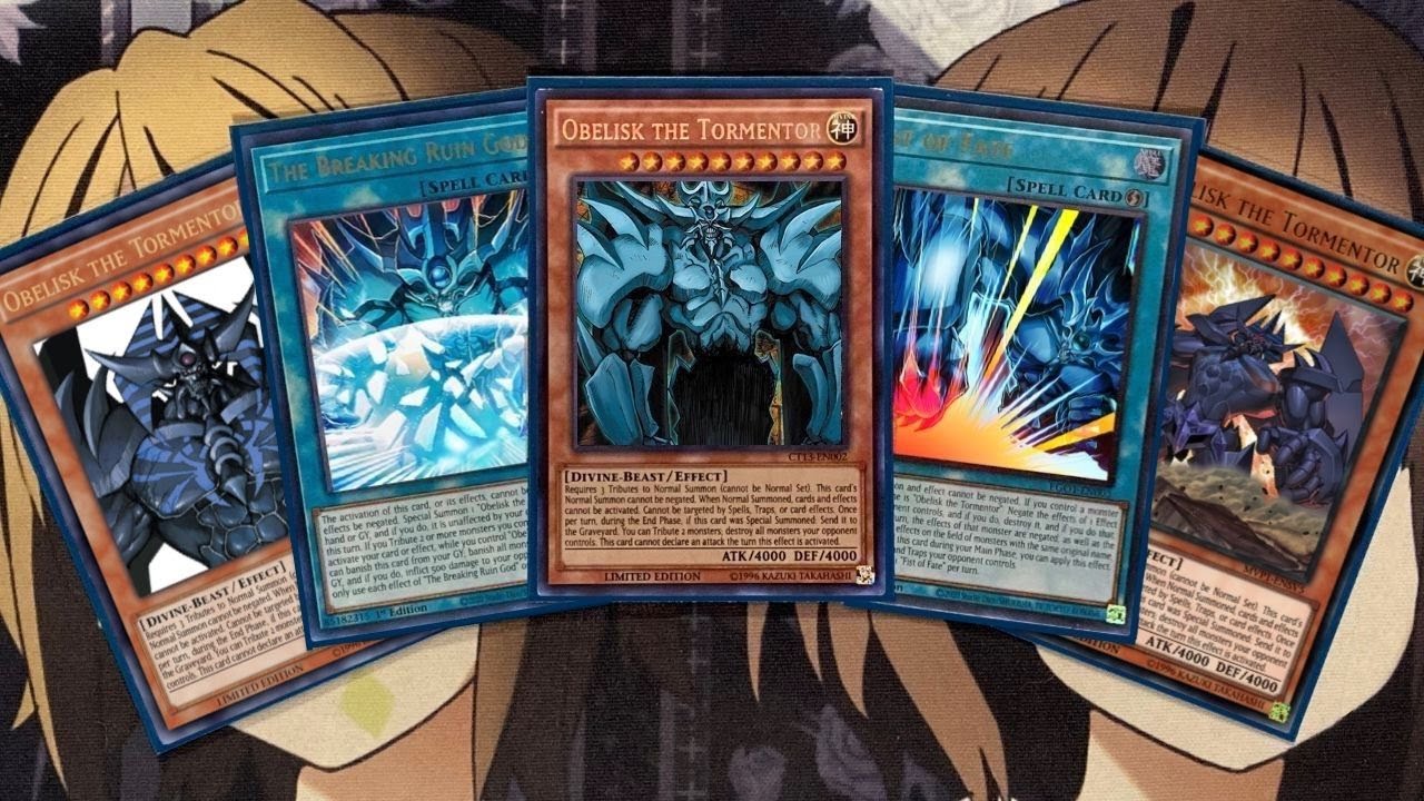yugioh obelisk deck list Yu-Gi-Oh! Trading Cards Egyptian God Deck, Multicolor : Toys & Games My Obelisk The Tormentor Yugioh