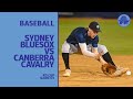 Baseball  canberra  sydney  ko cup game 03