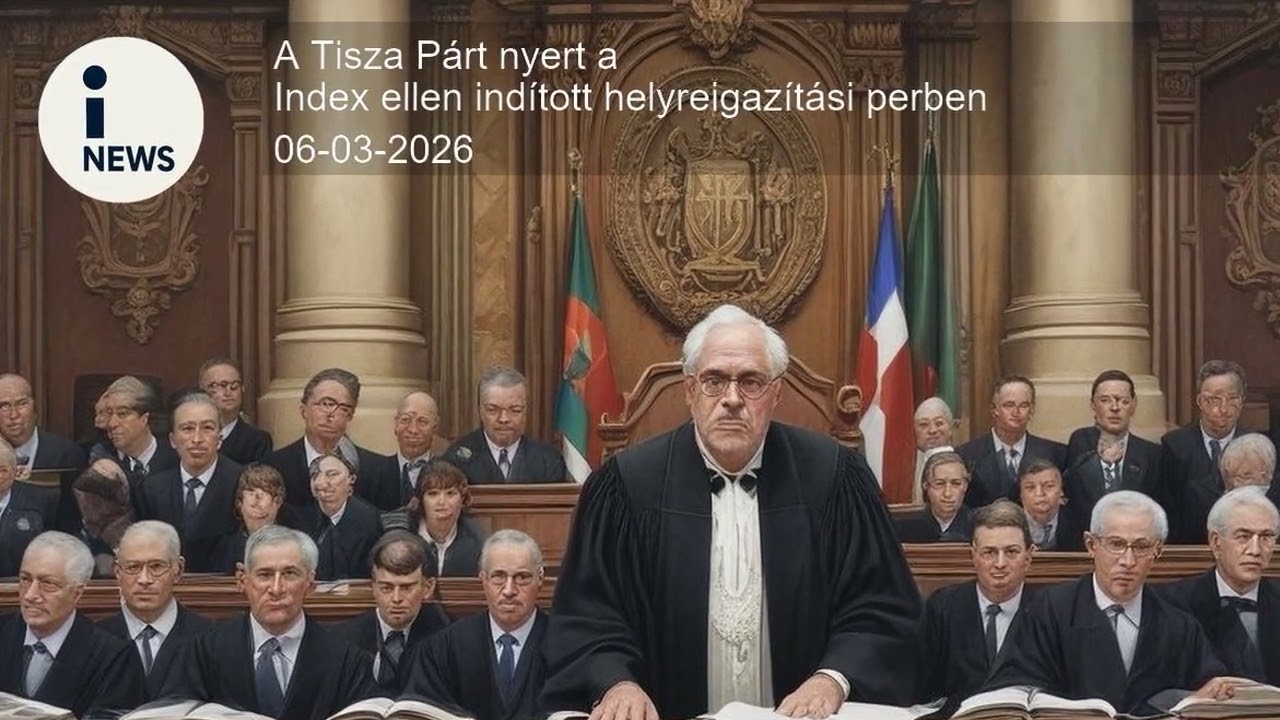 A Tisza Párt nyert a Index ellen indított helyreigazítási perben