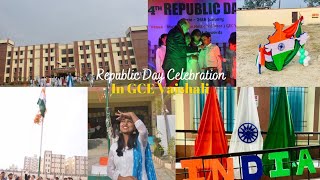 Republic day celebration In Government Engineering College vaishali.#republicday #enginnering .