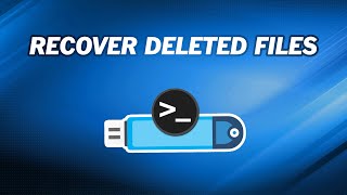 how to recover deleted files from usb using cmd