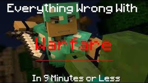 Everything Wrong With Warfare (Ryguyrocky) - Minecraft Animation Sins