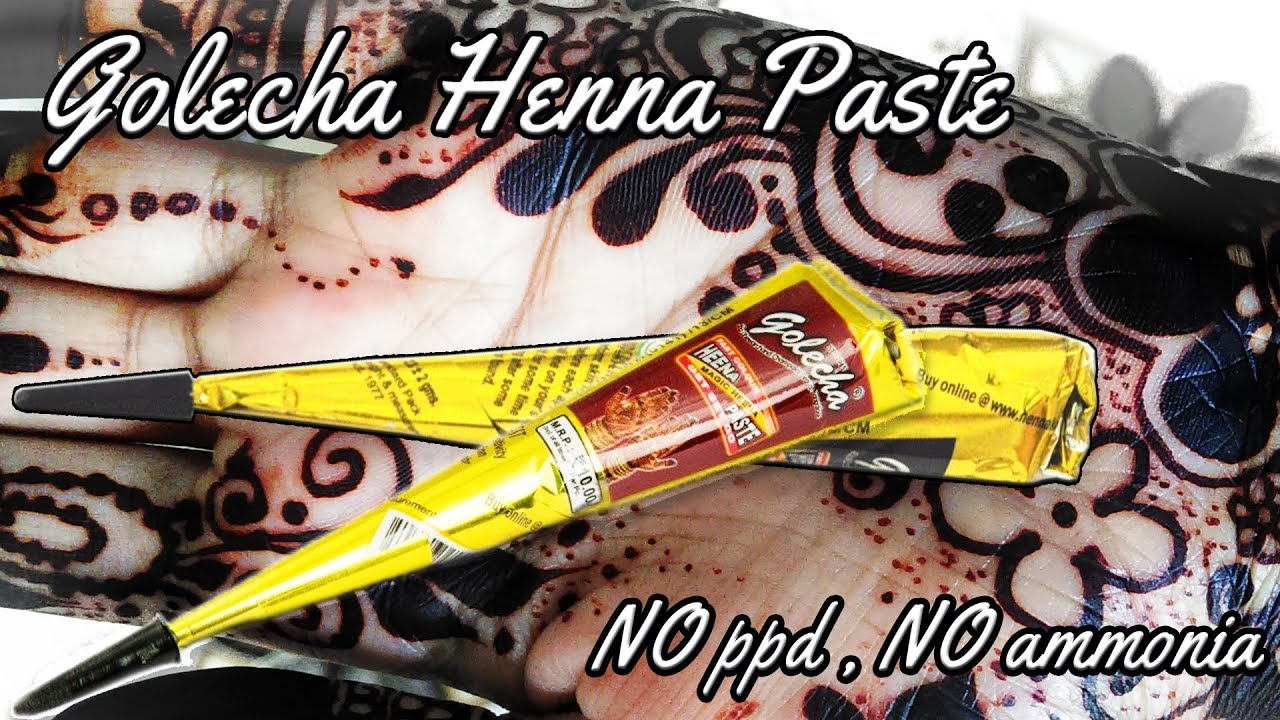 Golecha Fast Henna Cones Review | Best Henna Cones |  Be You And Beauty