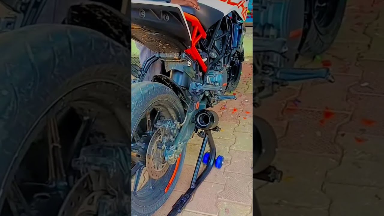 Duke 250 Full Exhaust System Shortvideo Bikelover Duke250
