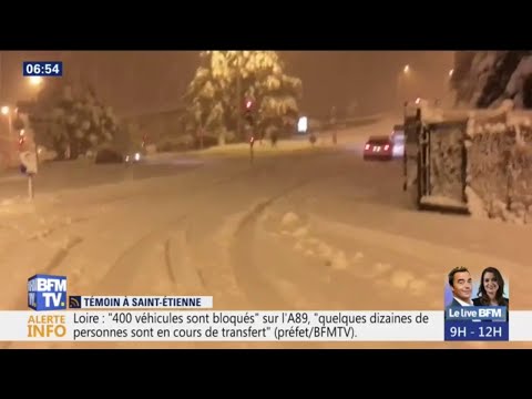 Neige : les naufragés de la route filment leur galère