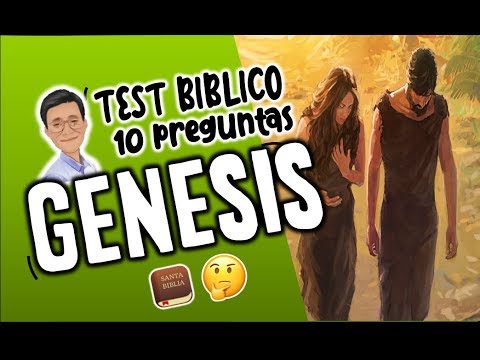 'GÉNESIS' TEST BÍBLICO| ¿CUÁNTO SABES DE LA BIBLIA?