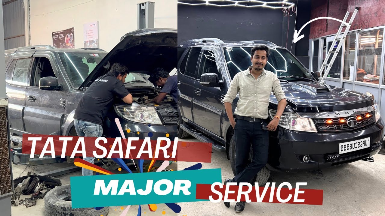 tata-safari-storm-major-service-tata-service-in-varanasi-youtube