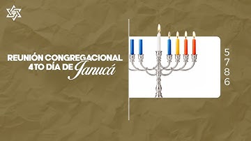 4° dia de Janucá 5786 | Yovel 🇨🇴