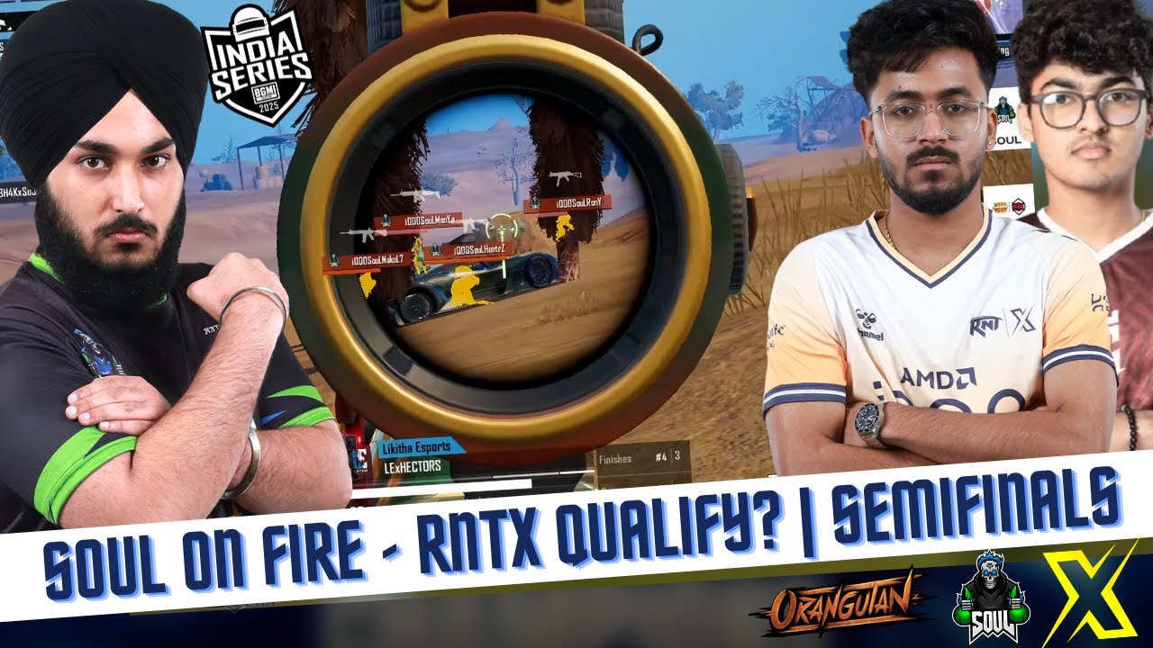 Soul BGIS 2025 LAN LE RNTX Comeback ft MDL OG | Semi Finals Day 3 - YouTube