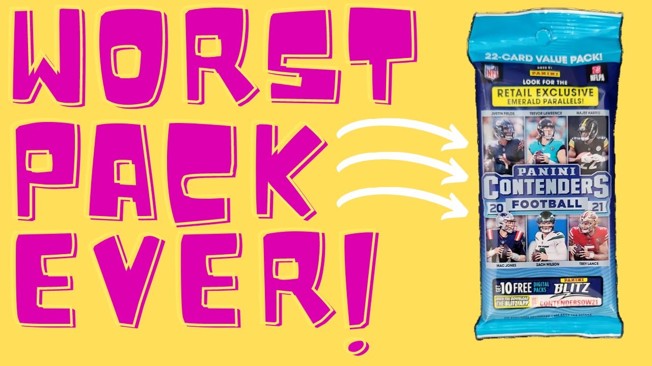 *WORST PACK EVER!* 2021 Panini Contenders Football Fat Pack