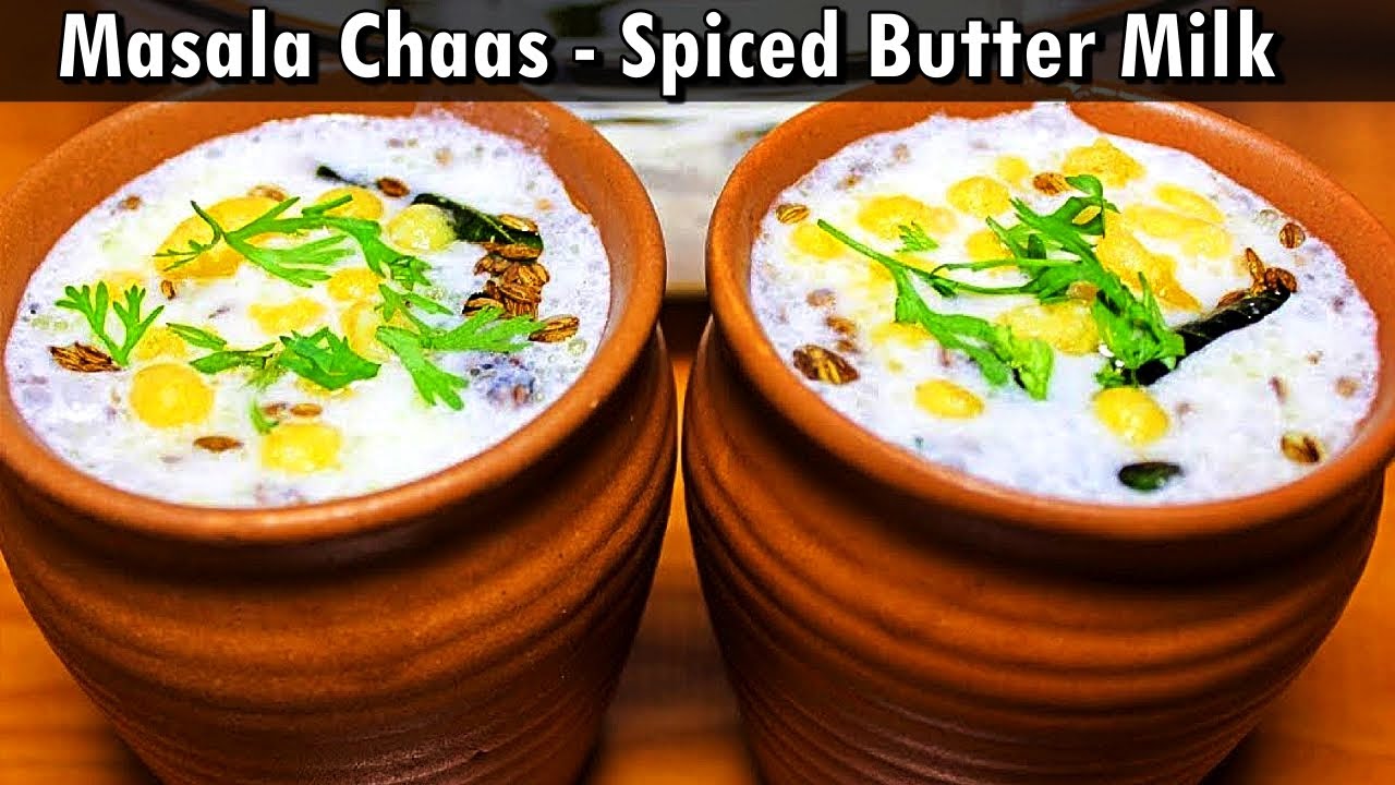 Masala Chaas Recipe | Spiced Butter Milk | Indian Summer Drink Recipe | Kanak