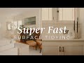 CLEAR SURFACE CLUTTER FAST | Creating the illusion of a streamlined, minimal space