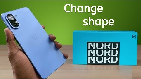 OnePlus Nord CE5: Hoe verander je de vorm van het pictogram?