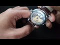 guanqin gj6036 open heart design watch(hommage to longines)