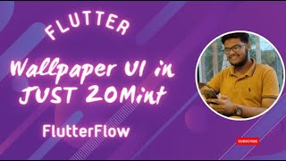 Flutterflow Wallpaper App UI in just 20 minutes| This was unexpected #flutter #flutterflow