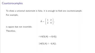 7. Discrete Mathematics 1.3: Equivalence for Quantified Statements