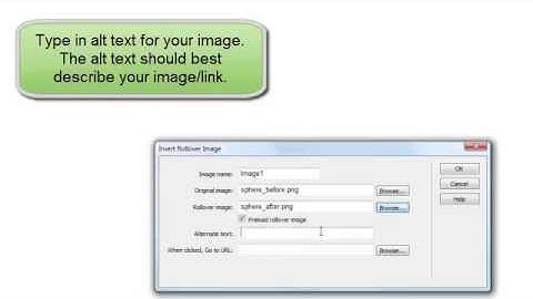 How To Create a Rollover Image Link in Dreamweaver CS5