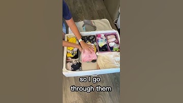 Best Way For Storing Clothes In An RV! #nomadfamily #rvlife #rvfamily