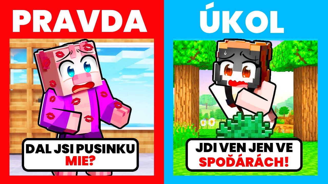 Minecraft, ale PRAVDA, ÚKOL nebo SMRT!