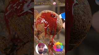 Rust cleaning 🧼 Short #cleaning #rust #shorts