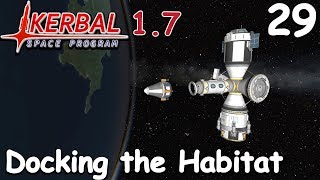 Habitation module dock - KSP 1.7 - Science Game - Let's Play - 29