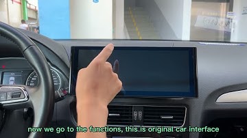 Hualingan For AUDI A4/A5/Q5 Android 12 Screen Install FULL INSTALL Wireless CarPlay/Android Auto 4G