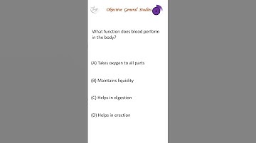 General Science #gk #gs #circulatory_system #Blood ch0840 en 7 #biology
