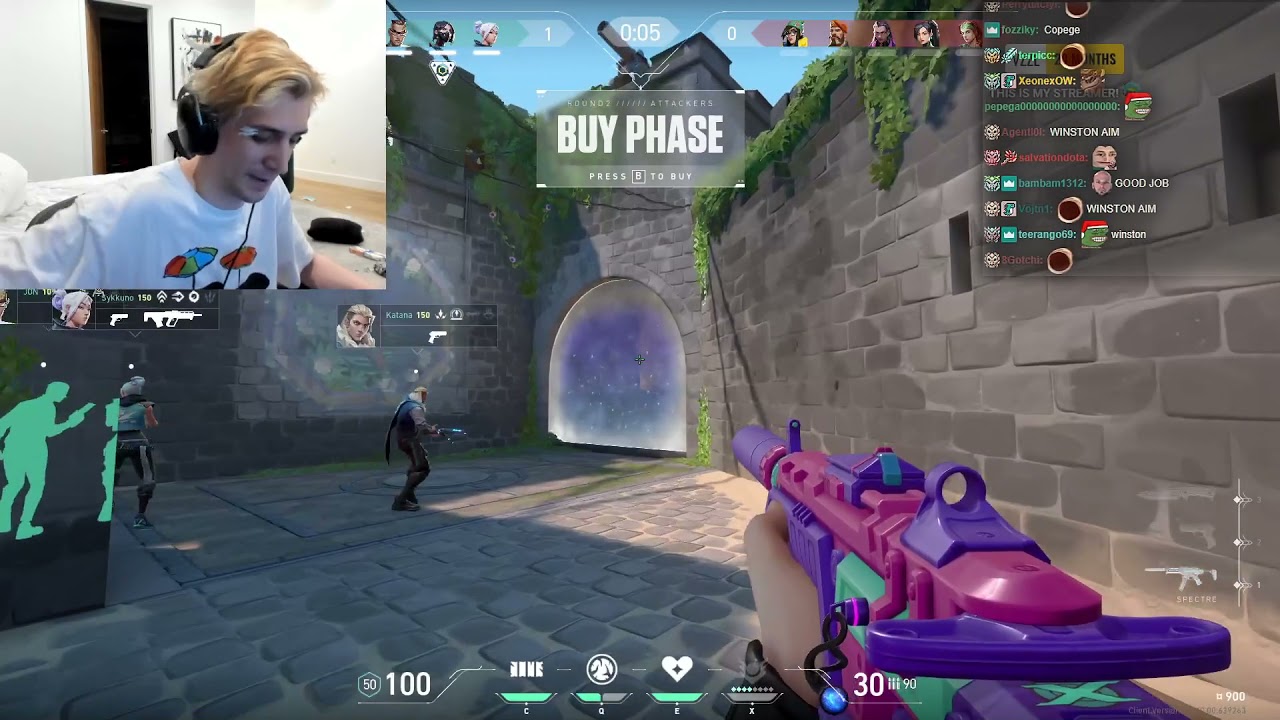 Valkyrae Roasts xQc for playing Winston Professionally