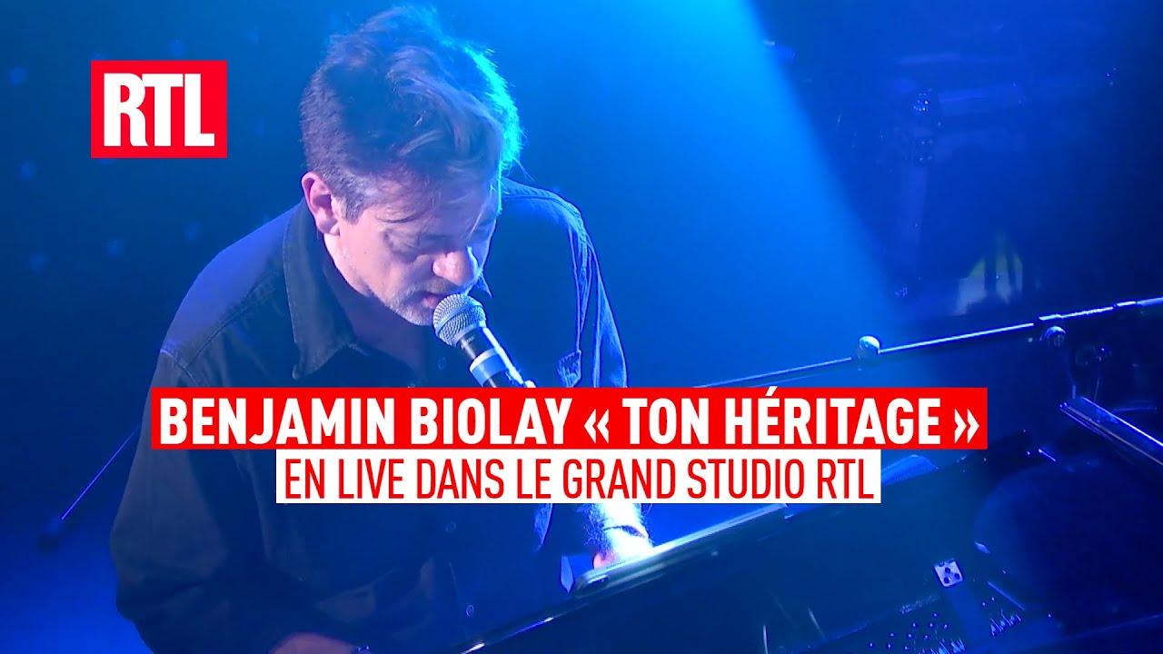 Benjamin Biolay - Ton héritage (Live) Le Très Grand Studio RTL