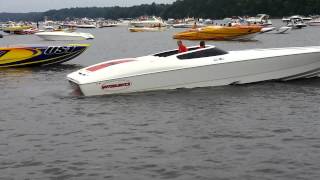 Good sounding Outerlimits boat at shootout