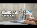 ASMR Sewing: Crafting a Custom Suit (Live)