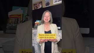 Nanny Share Con El Bebé De La Nanny.