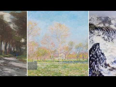 Claude Monet TV — Silent Art Gallery · July 27 Afternoon | Spring In Giverny & others
