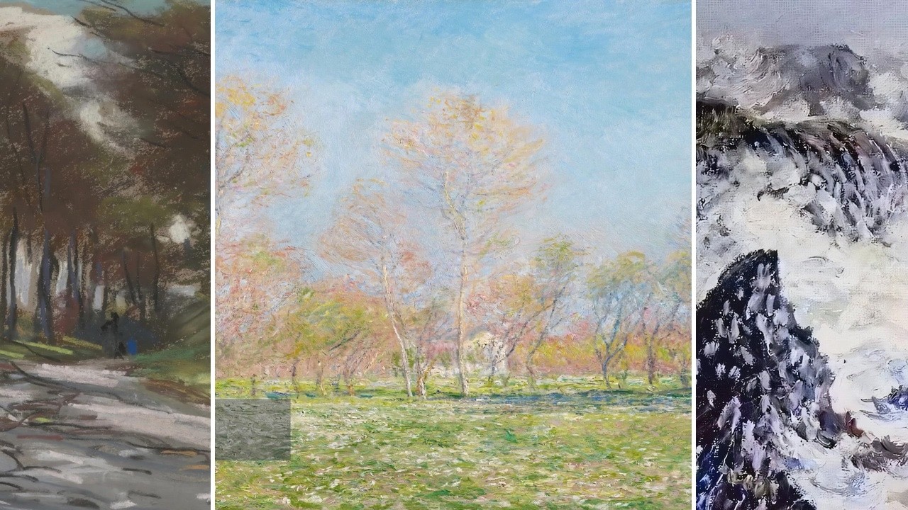 Claude Monet TV — Silent Art Gallery · July 27 Afternoon | Spring In Giverny & others