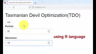 Tasmanian Devil Optimization is A new Swarm Intelligence Algorithm