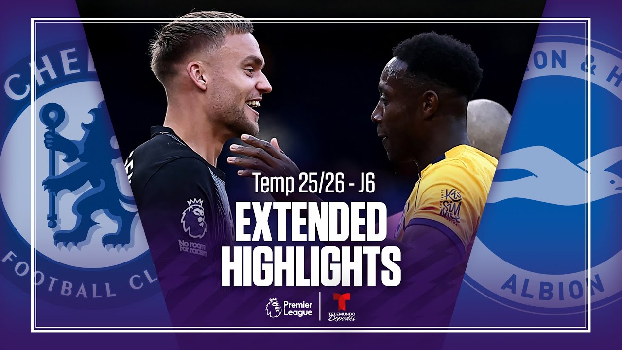Chelsea vs. Brighton | Highlights Premier League | Jornada 6 | Telemundo Deportes