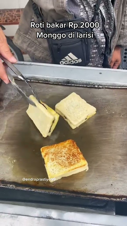 Roti bakar 2000 an jajanan sd jaman dulu
