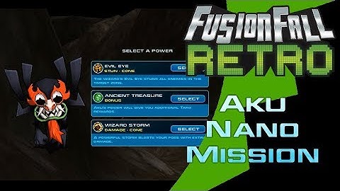 Aku Nano Mission - FusionFall Retro