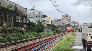 507次莒光號列車 台南南(東門陸橋)通過